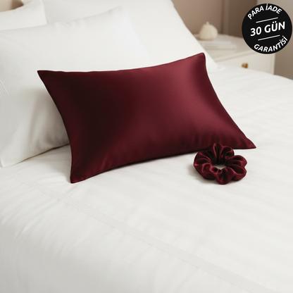 Antibakteriyel Premium İpeksi Saten Yastık Kılıfı